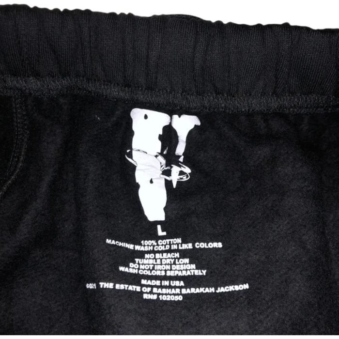 Pop Smoke x Vlone King Of NY Black Shorts - Image 8