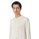 LONG SLEEVE CREW-ALABASTER - Image 5