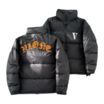 VLONE Gothic Alphabet Series Down Jackets Unisex - Image 9