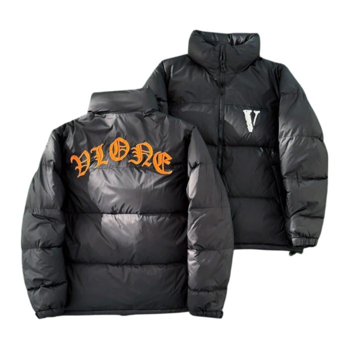 VLONE Gothic Alphabet Series Down Jackets Unisex - Image 9