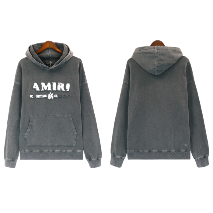 Amiri MA Bar Applique Hoodie - Image 11