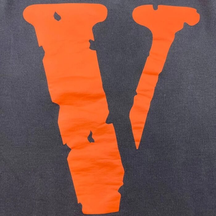 VLONE Friends Sweatshirt Black Orange - Image 8
