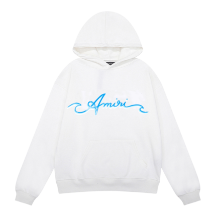 AMIRI logo-print cotton hoodie