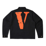 BlackOrange Vlone 55555 Jail Jean Jacket - Image 4