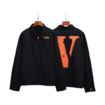 BlackOrange Vlone 55555 Jail Jean Jacket - Image 5