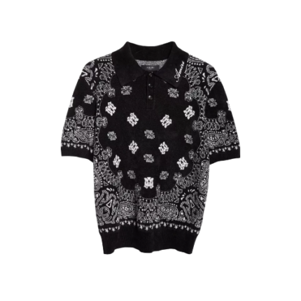 Amira Bandana Short Sleeve Polo