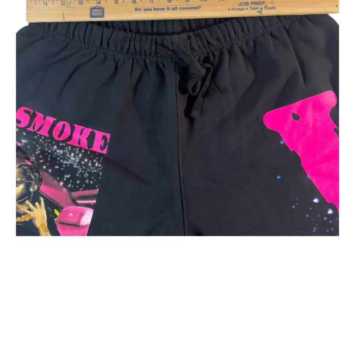 Pop Smoke x Vlone King Of NY Black Shorts - Image 11