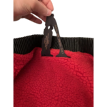 BlackRed Vlone Zip-Up Leather Bomber Jacket - Image 12