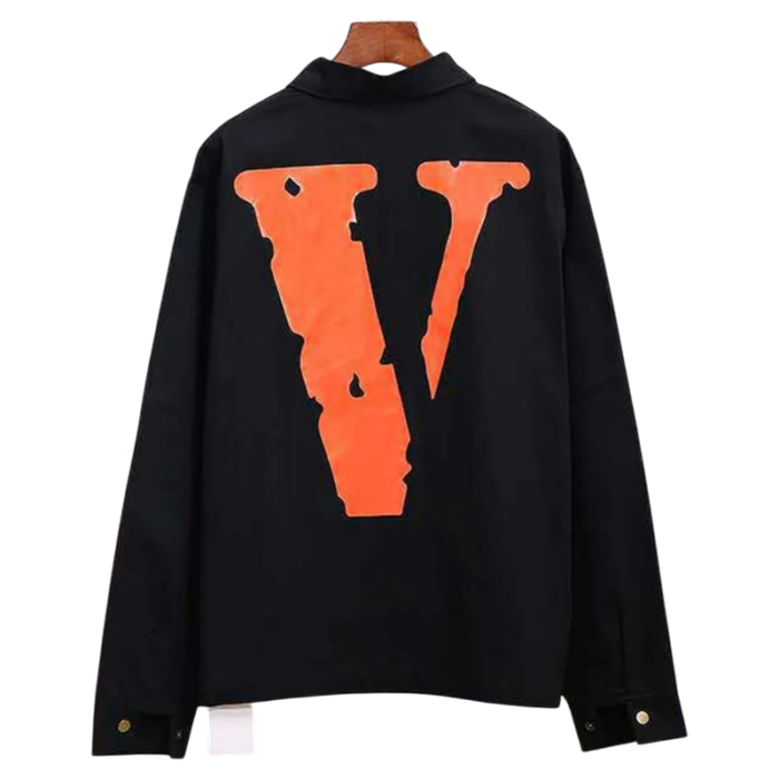 BlackOrange Vlone 55555 Jail Jean Jacket - Image 2