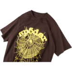 Sp5der OG Web Tee Brown - Image 3