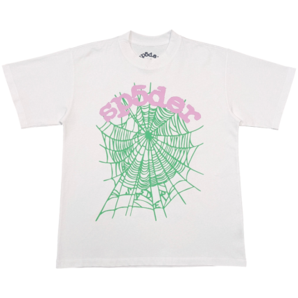 Sp5der OG Web Tee White