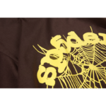 Sp5der OG Web Tee Brown - Image 9