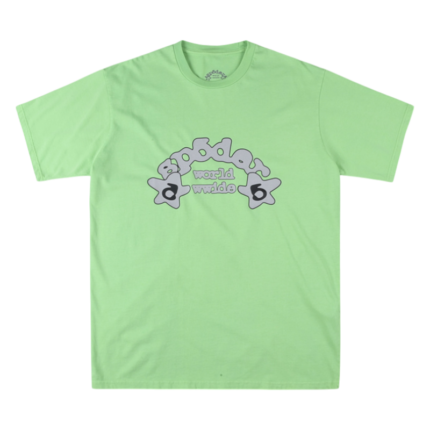 Sp5der Worldwide Tee Slime Green