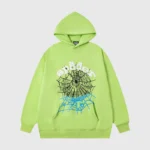 Sp5der OG Web V2 Hoodie Green