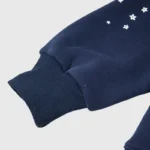 Sp5der OG Web Hoodie in Navy Blue - Image 6
