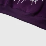 Sp5der Web Hoodie In Purple - Image 8