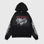 Hellstar Airbrushed Skull Hoodie