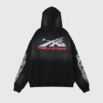 Hellstar Airbrushed Skull Hoodie - Image 2