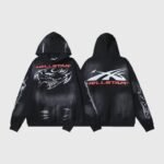 Hellstar Airbrushed Skull Hoodie - Image 10