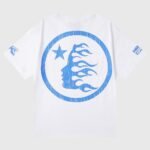 Hellstar Beat Us! T-Shirt White/Blue - Image 2