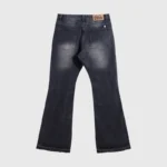 Hellstar Black Denim Flare Jeans - Image 2