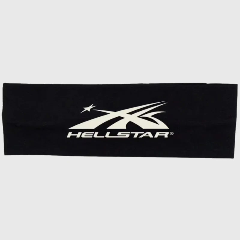 hellstar-black-embroidered-logo-headband.webp Hellstar Headband Black - Image 1