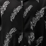 Hellstar Graffiti-Print Zip-Up Hoodie - Image 6
