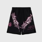 Hellstar Nylon Athletic Shorts Black