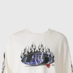 Hellstar Blue Flame Long Sleeve Shirt - Image 4