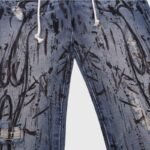 Hellstar Denim Jeans Blue - Image 8
