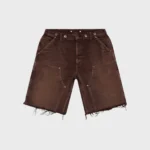 Hellstar Denim Shorts Brown