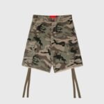 Hellstar Cargo Shorts Camo