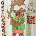 Hellstar Cartoon Cross T-Shirt - Image 3