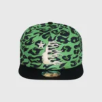 Hellstar Cheetah Print Snapback Hat - Image 7