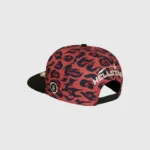 Hellstar Cheetah Print Snapback Hat - Image 6