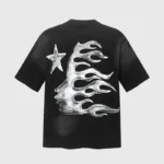 Hellstar Chrome Logo Black T-Shirt - Image 2