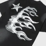 Hellstar Chrome Logo Black T-Shirt - Image 3