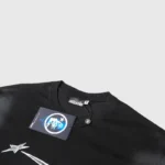 Hellstar Chrome Logo Black T-Shirt - Image 5