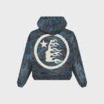 Hellstar Classic Logo Airbrush Zip-Up Hoodie - Image 4