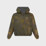 Hellstar Classic Logo Airbrush Zip-Up Hoodie