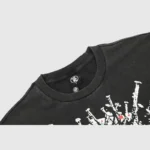 Hellstar Skull Washed T - Shirt Black - Image 3
