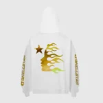 Hellstar With Crying Baby Graphic Hoodie white - Image 2
