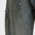 Hellstar Dirty Wash Carpenter Jeans Blue - Image 3