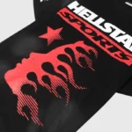 Hellstar Family Letter Printed T-Shirt - Image 4