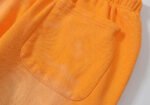 Hellstar Fire Orange Closed Elastic Bottom Sweatpants - Image 7