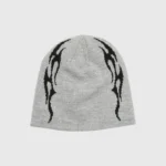 Hellstar Flame Beanie Grey - Image 2
