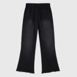 Hellstar Flame Flare Black Sweatpants - Image 2