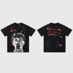 Hellstar French Kisses Print T-Shirt - Image 5
