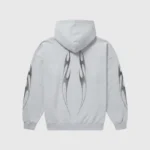 Hellstar Gradient Flame Hoodie Grey - Image 2