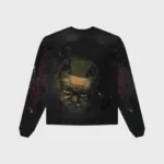 Hellstar Graffiti Black Long-Sleeve Sweater - Image 2